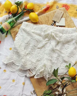 Italian Lace Beach Shorts