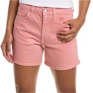 Joe’s Jean Vintage High Rise Easy Denim Short In Rose Size 24