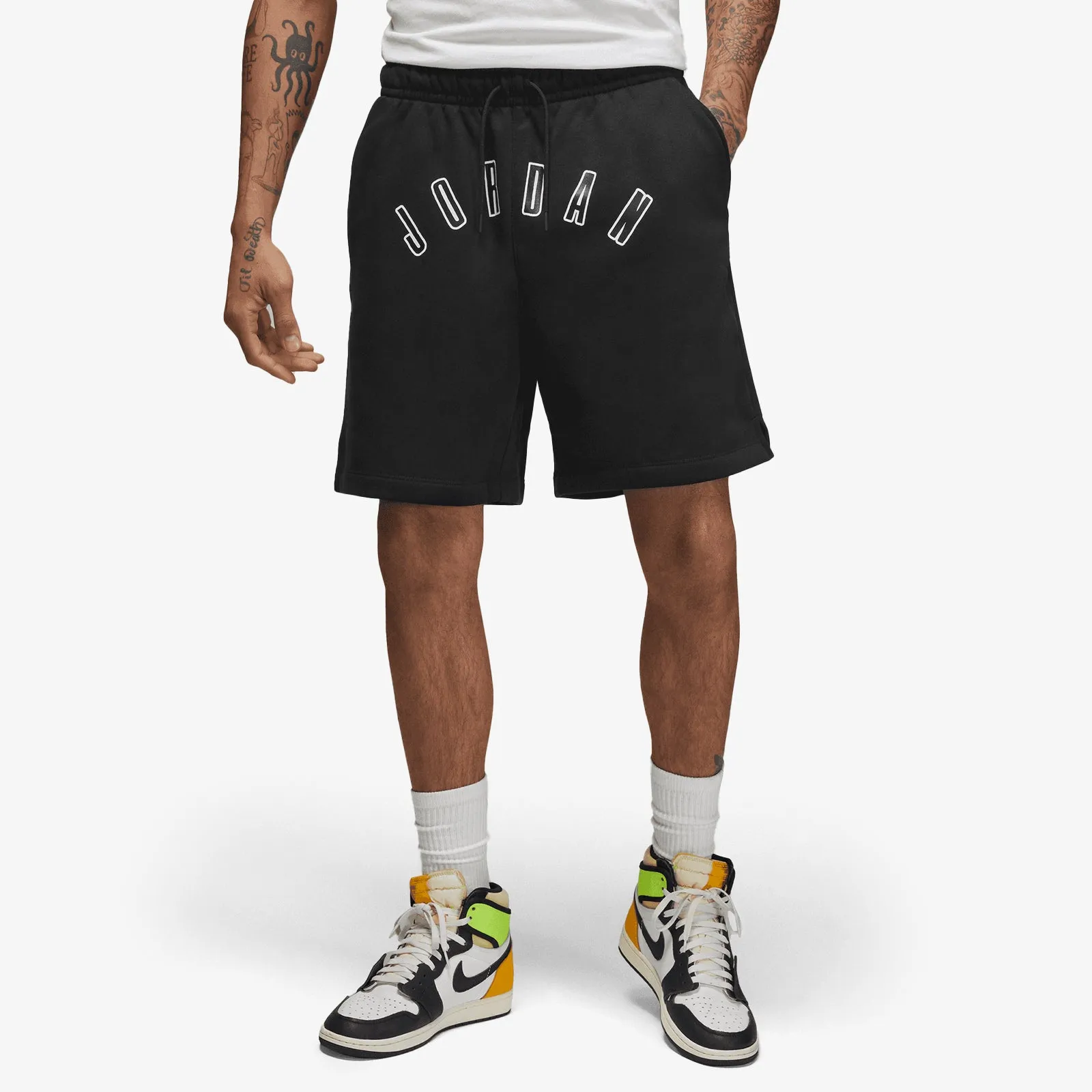 Jordan Flight MVP Fleece Shorts - Black