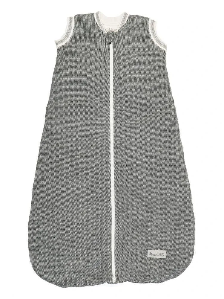 Juddlies - 2.5 Tog Dream Sack Baby Sleeping Bag - Bear Black - Organic Cottage Collection