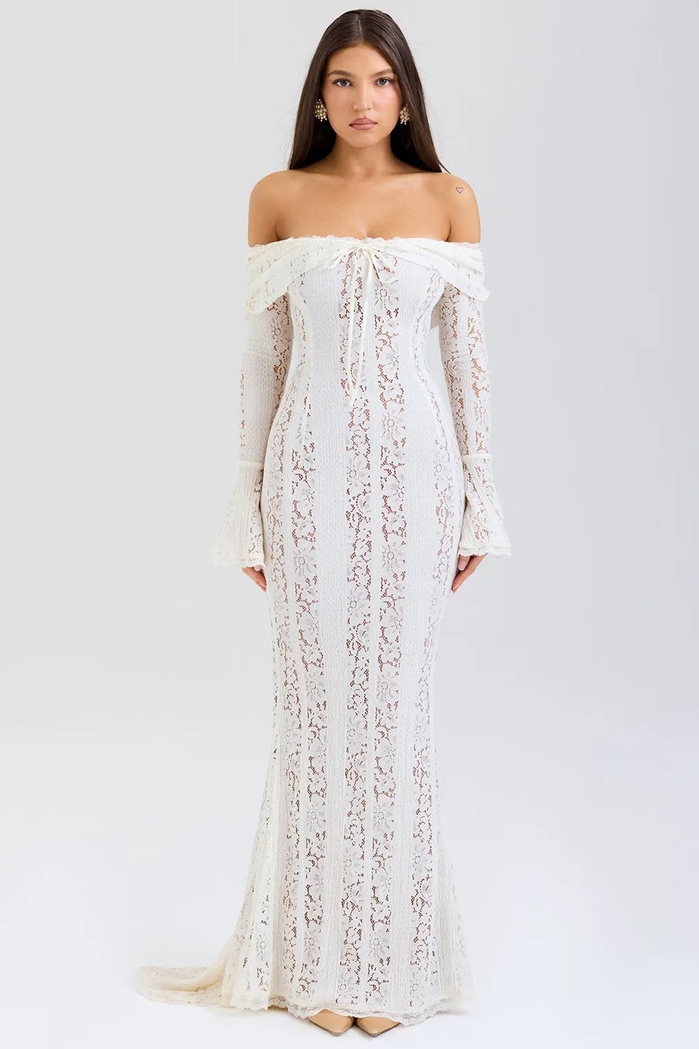 JULIETTE MAXI DRESS - WHITE