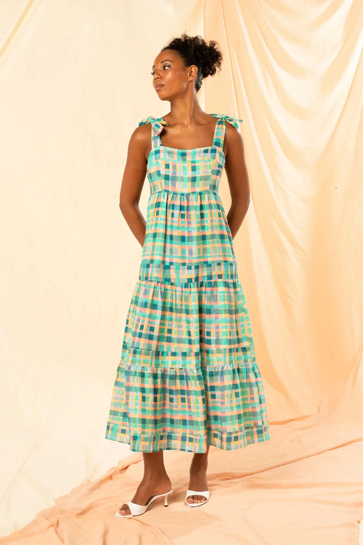 Kachel - Zia Tiered Maxi Dress