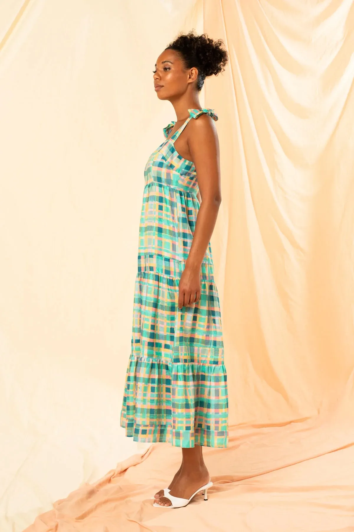 Kachel - Zia Tiered Maxi Dress