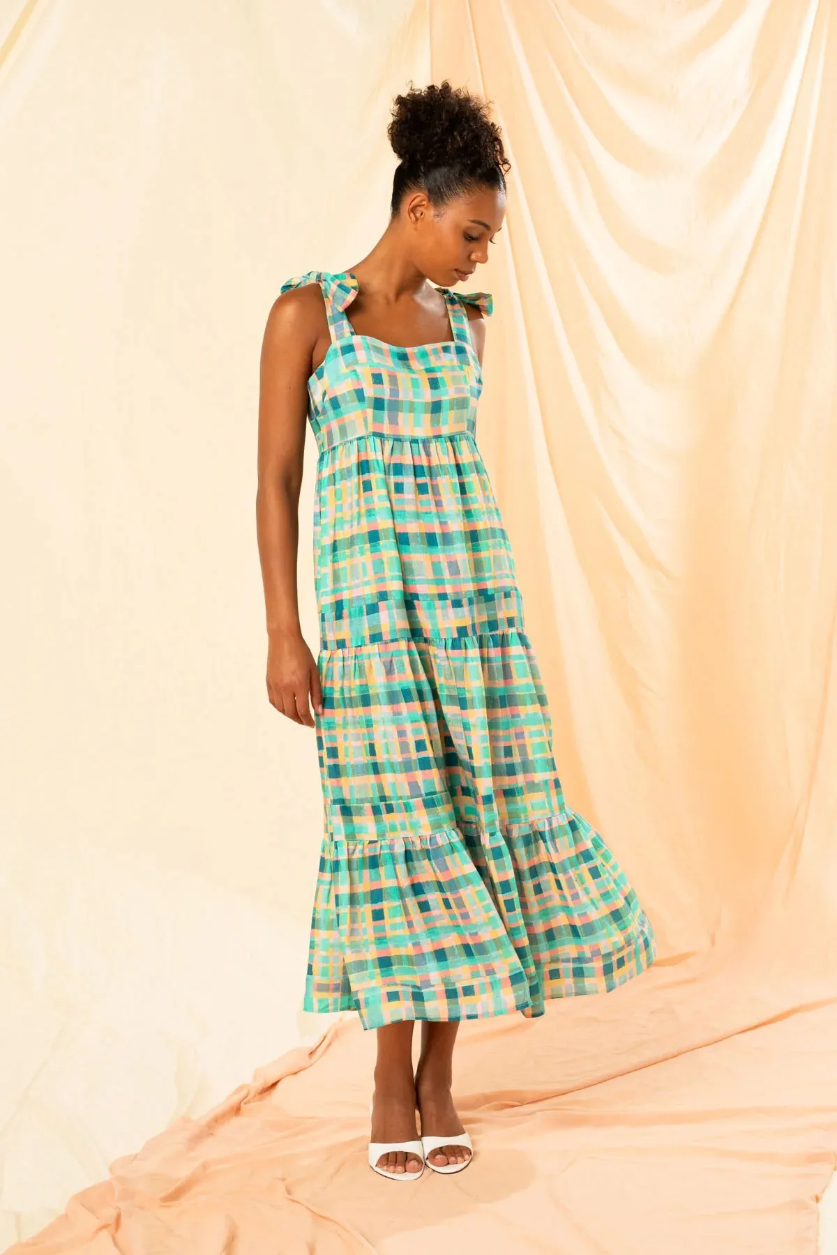 Kachel - Zia Tiered Maxi Dress