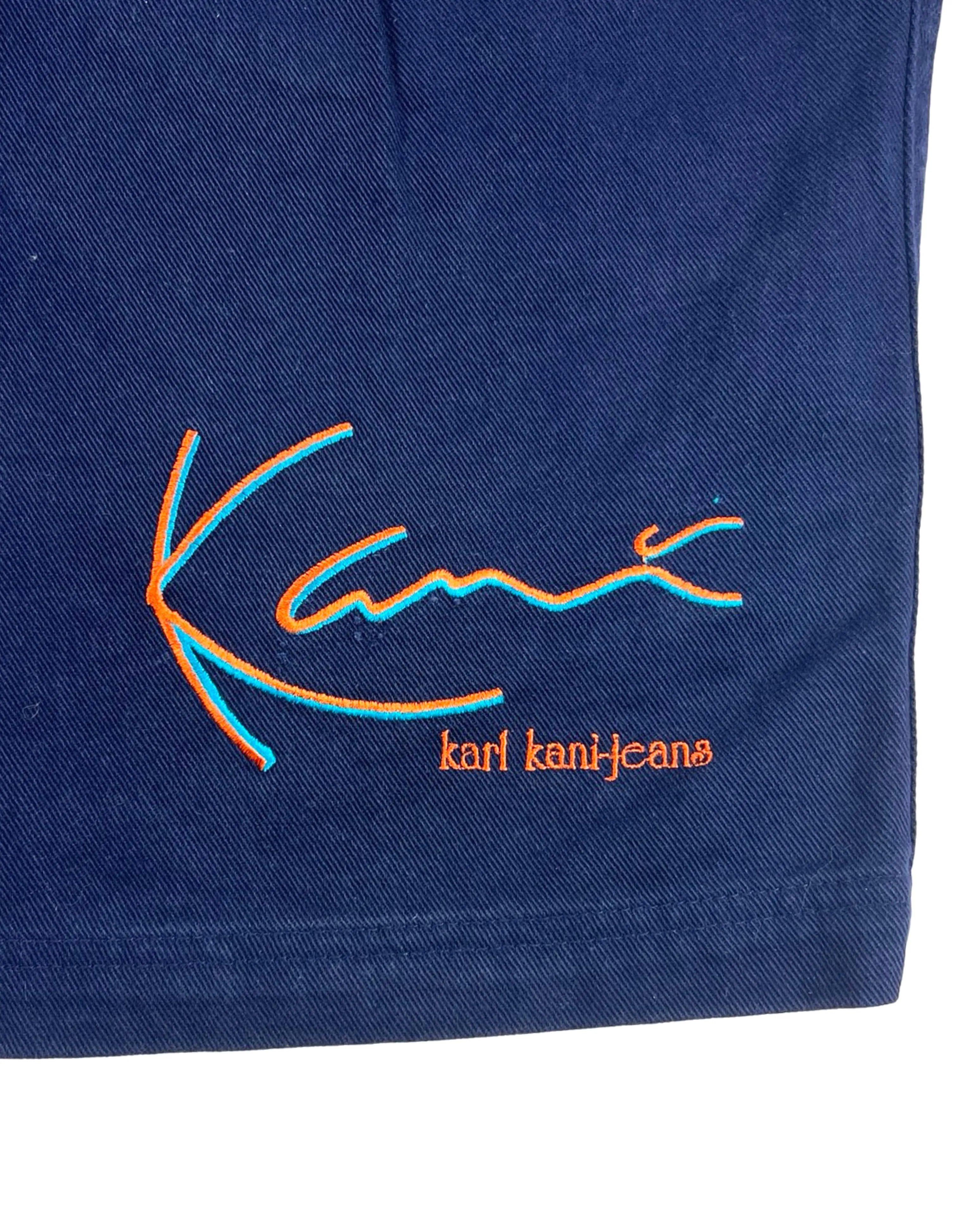 Karl Kani Script Twill Jean Shorts