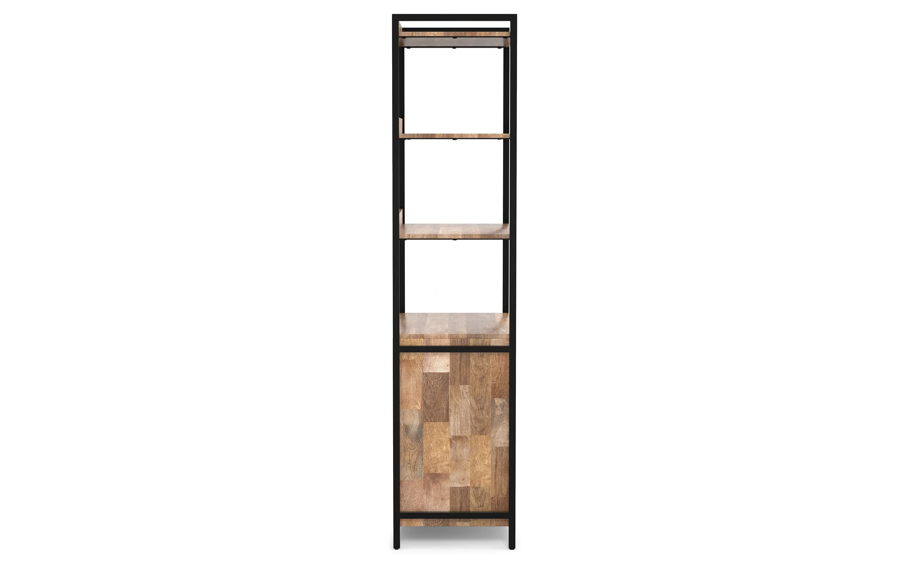 Kelsey 30 inch 5 Shelf Bookcase with Doors (Set of 2)