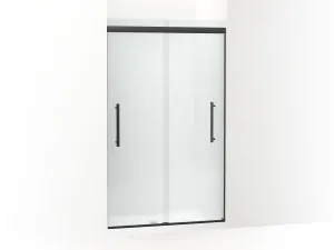 KOHLER K-707601-8D3 Pleat Frameless sliding shower door, 79-1/16" H x 44-5/8 - 47-5/8" W, with 5/16" thick Frosted glass