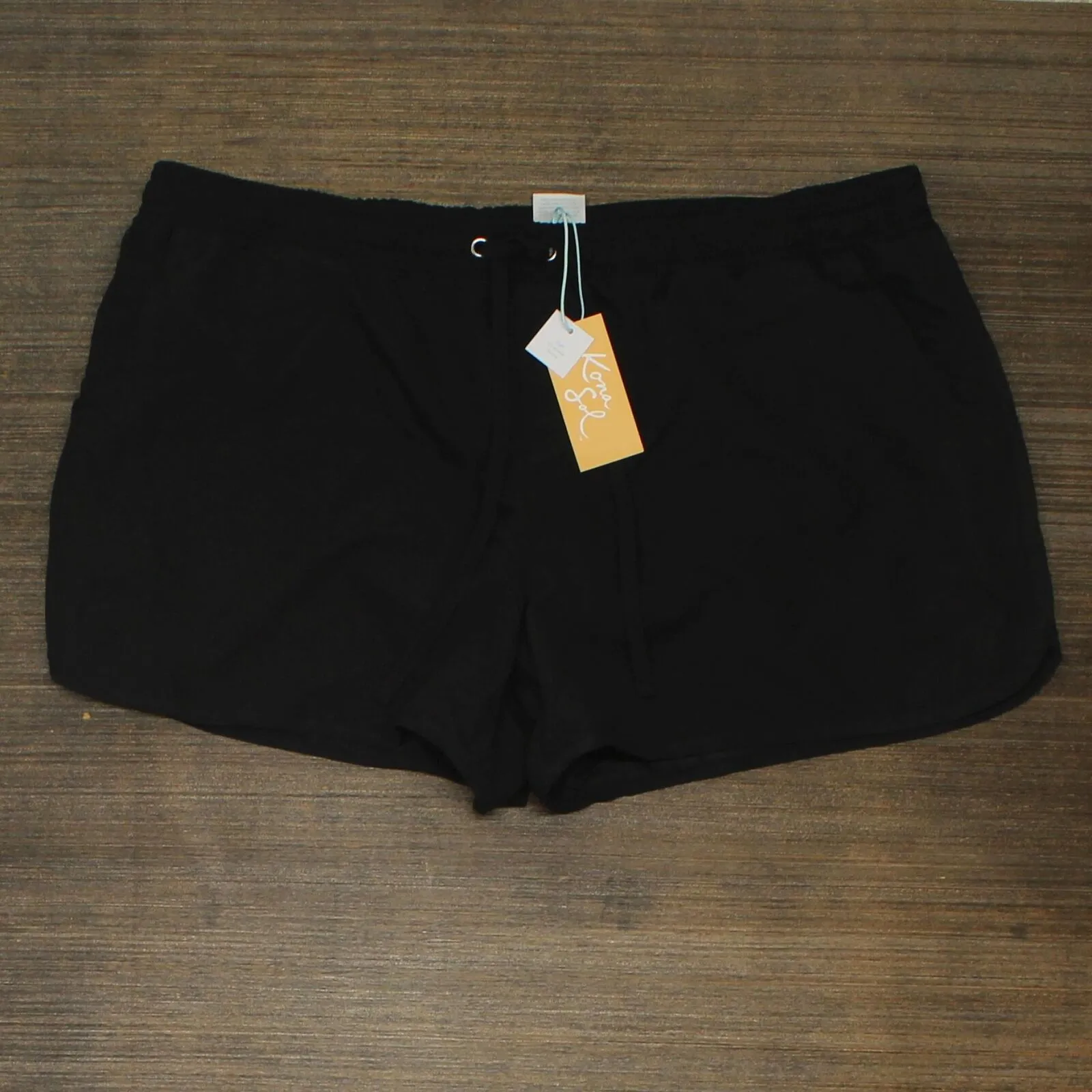 Kona Sol Women's Supplex Swim Shorts AF575 Black L