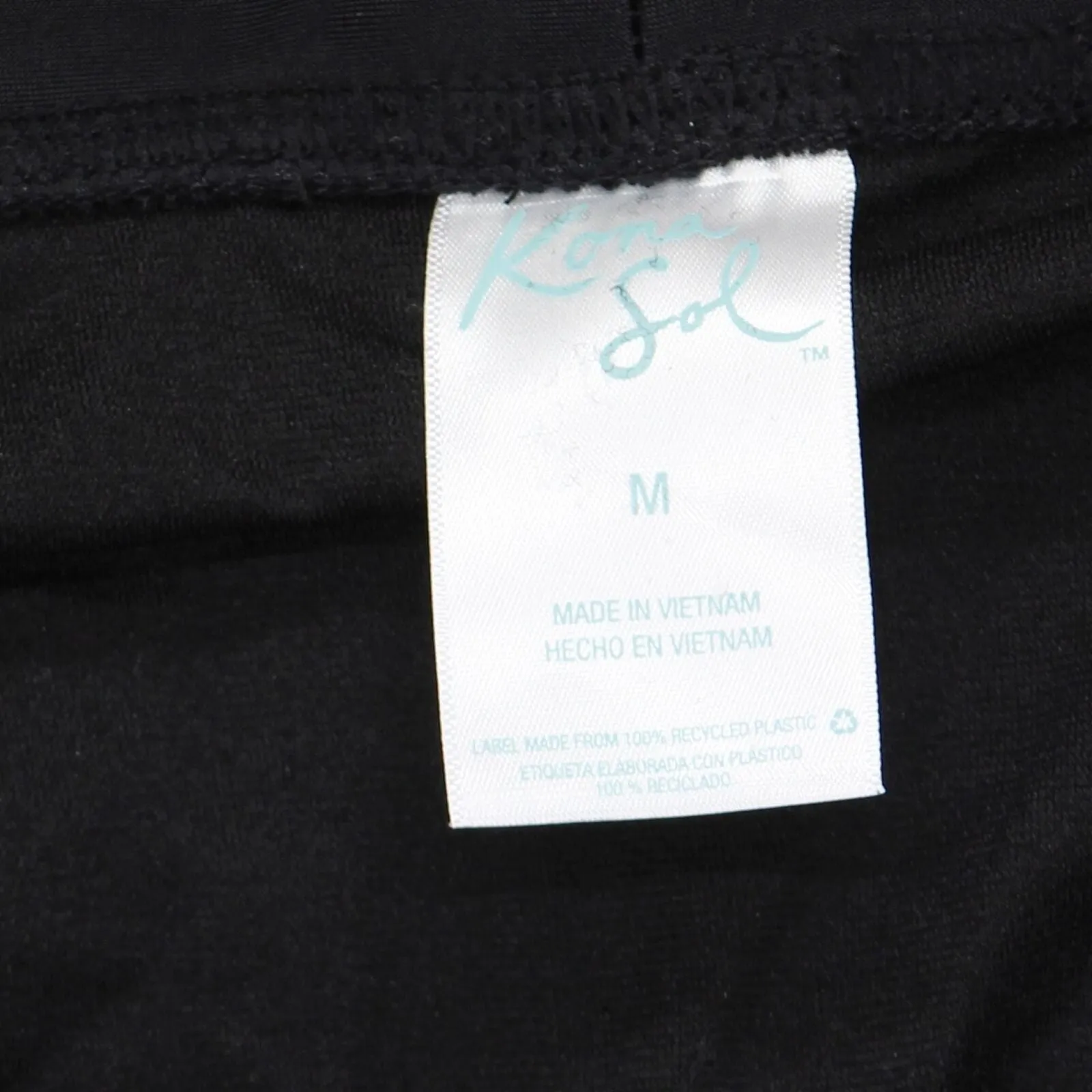 Kona Sol Women's Swim Shorts with Drawstring 164131a269acbf Black M
