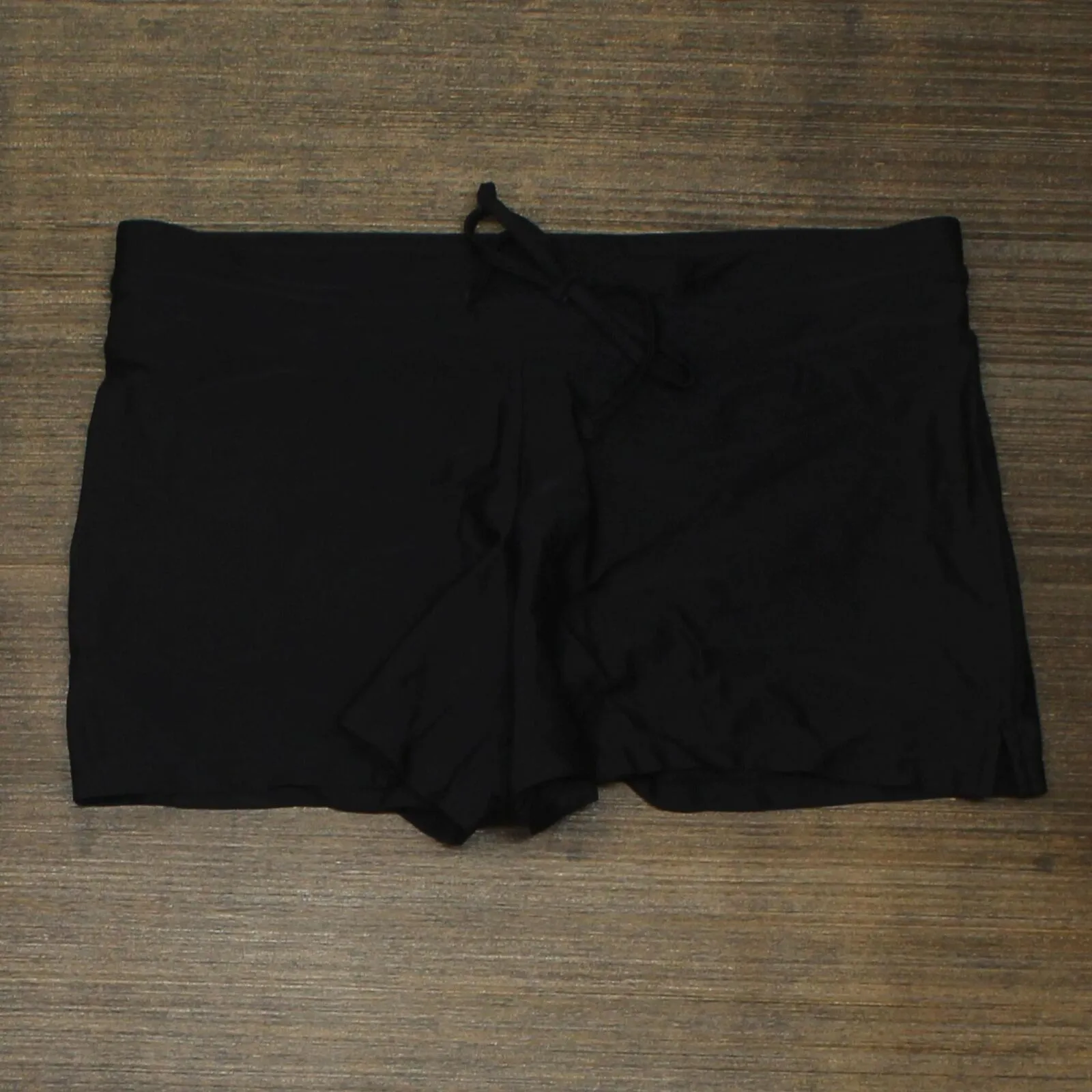 Kona Sol Women's Swim Shorts with Drawstring 164131a269acbf Black M