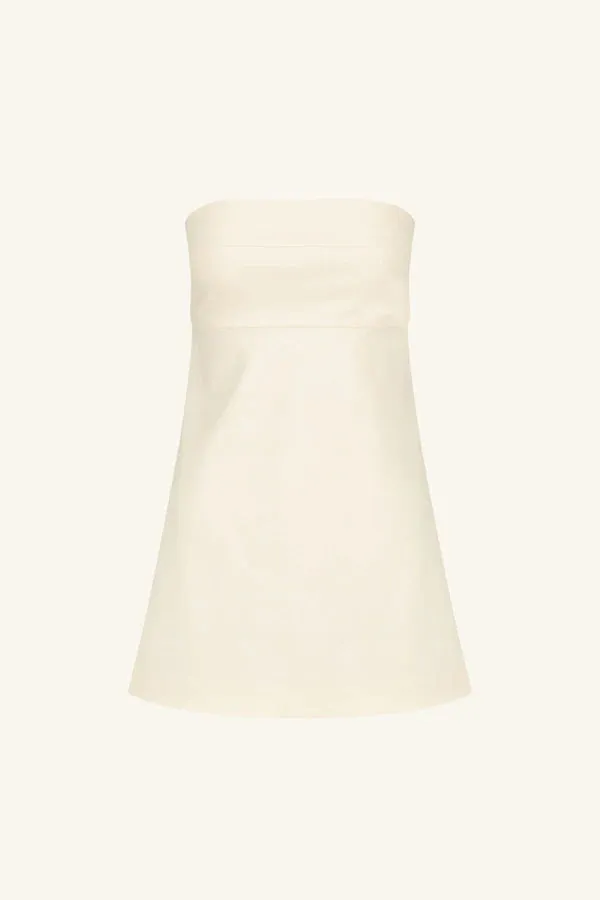 Lani Strapless Mini Dress Rice