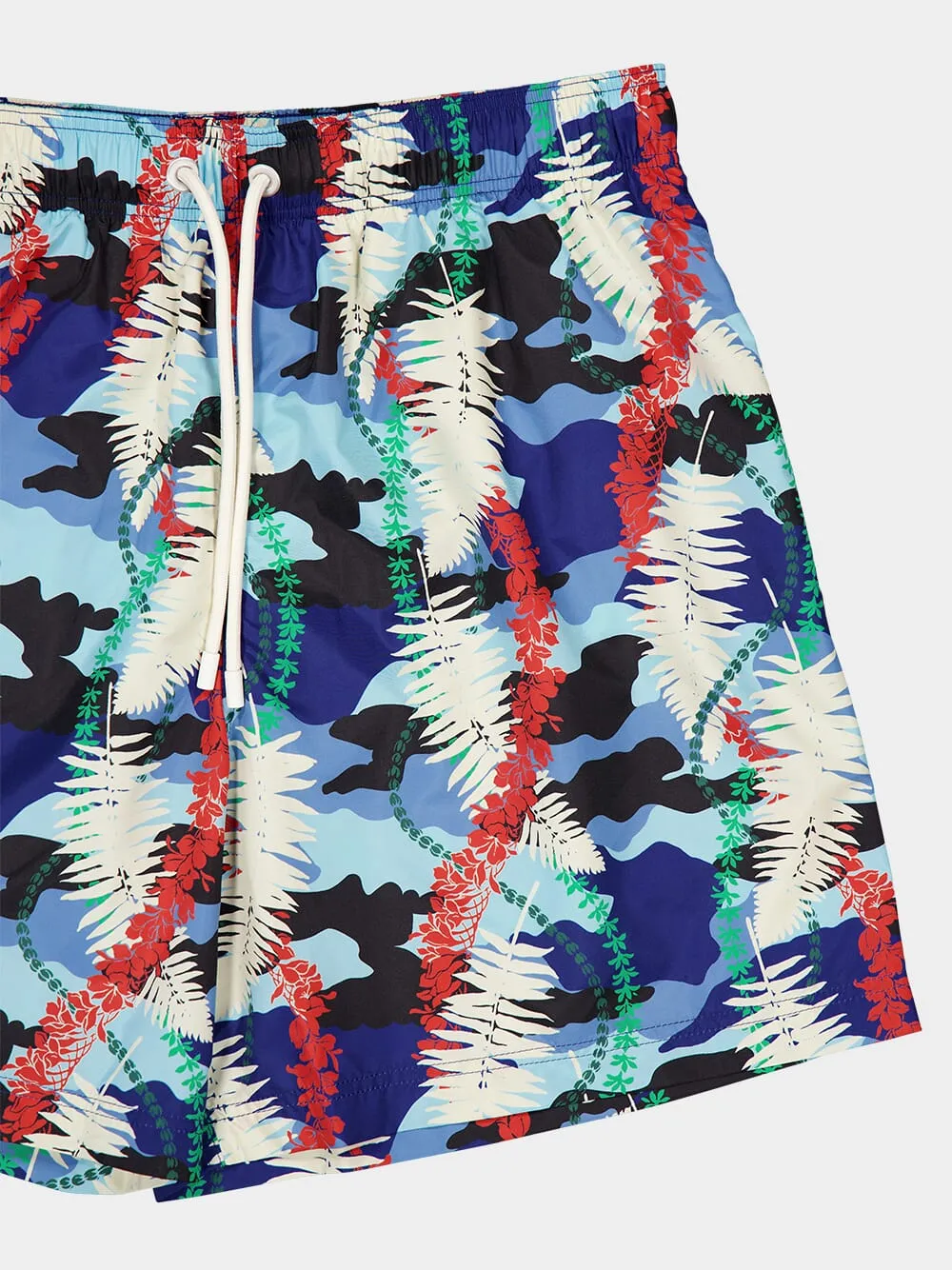 Leaf Camo Swim Shorts