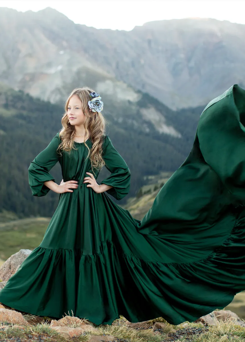 Leana Impact Dress in Evergreen