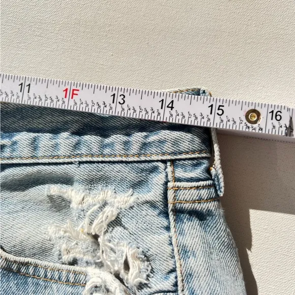 Levi’s 501 xx custom Petros denim shorts cutoff jean 28 29 large rare vintage