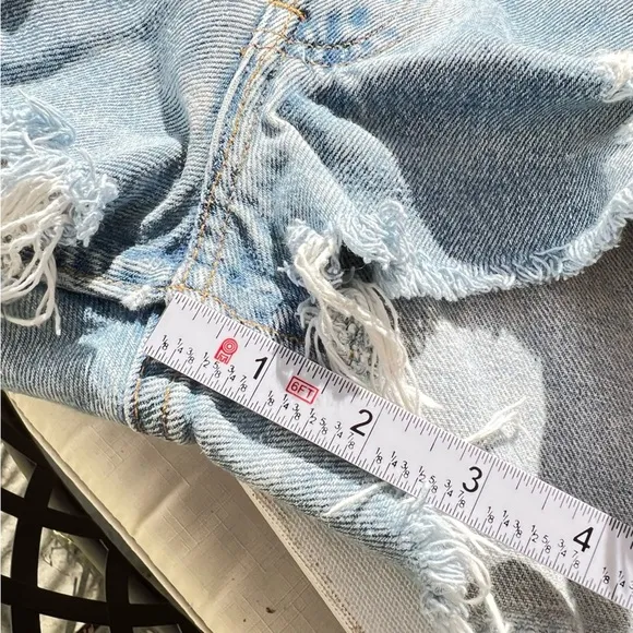 Levi’s 501 xx custom Petros denim shorts cutoff jean 28 29 large rare vintage