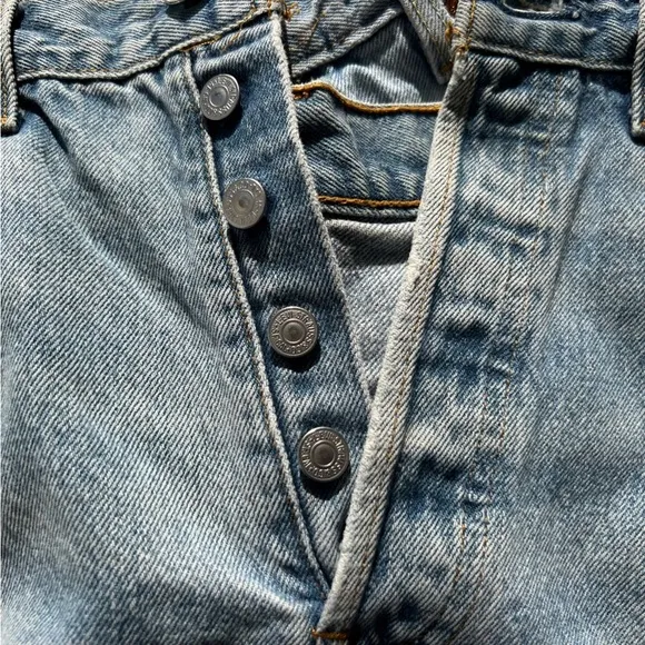 Levi’s 501 xx custom Petros denim shorts cutoff jean 28 29 large rare vintage