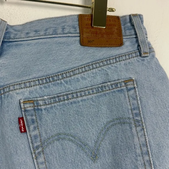 Levi’s Premium 501 Denim Cutoff Shorts Size 33