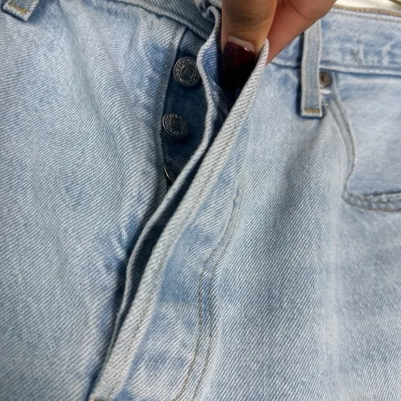 Levi’s Premium 501 Denim Cutoff Shorts Size 33