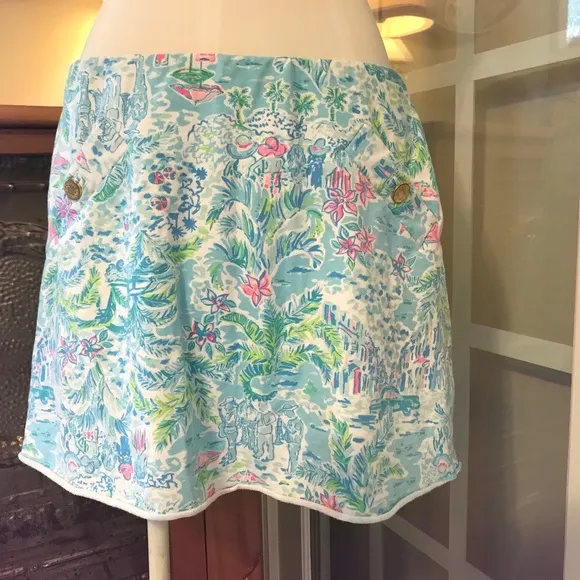 Lilly Pulitzer Madison Skort What a Lovely day