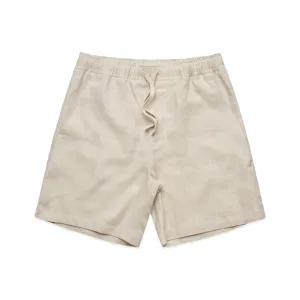 Linen Lounge Shorts - Ivory