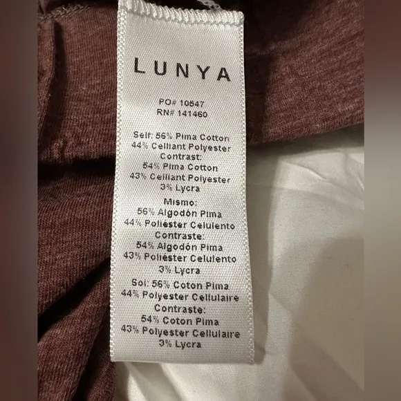 Lunya Pima Cotton Shorts - NWOT - Size L