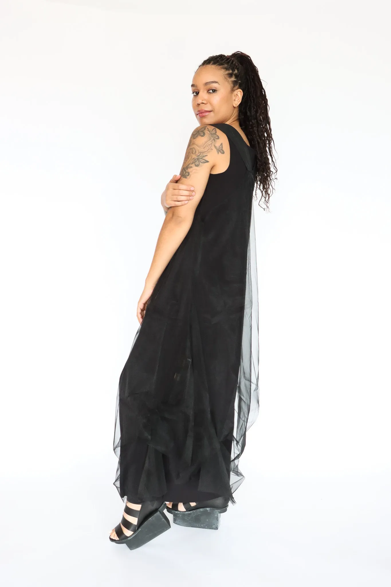 LUUKAA Mesh Dress