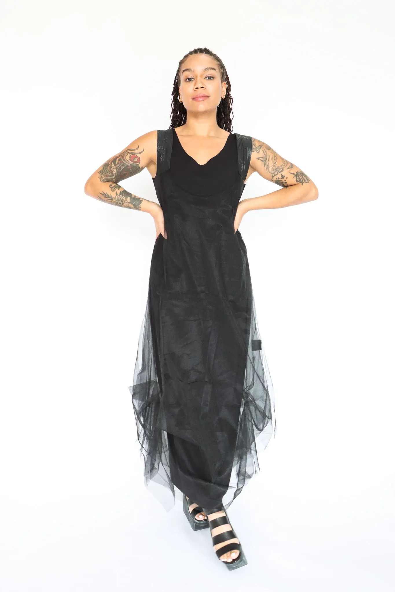 LUUKAA Mesh Dress
