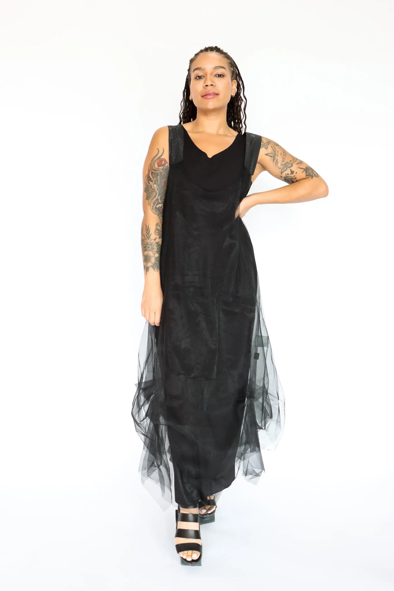 LUUKAA Mesh Dress