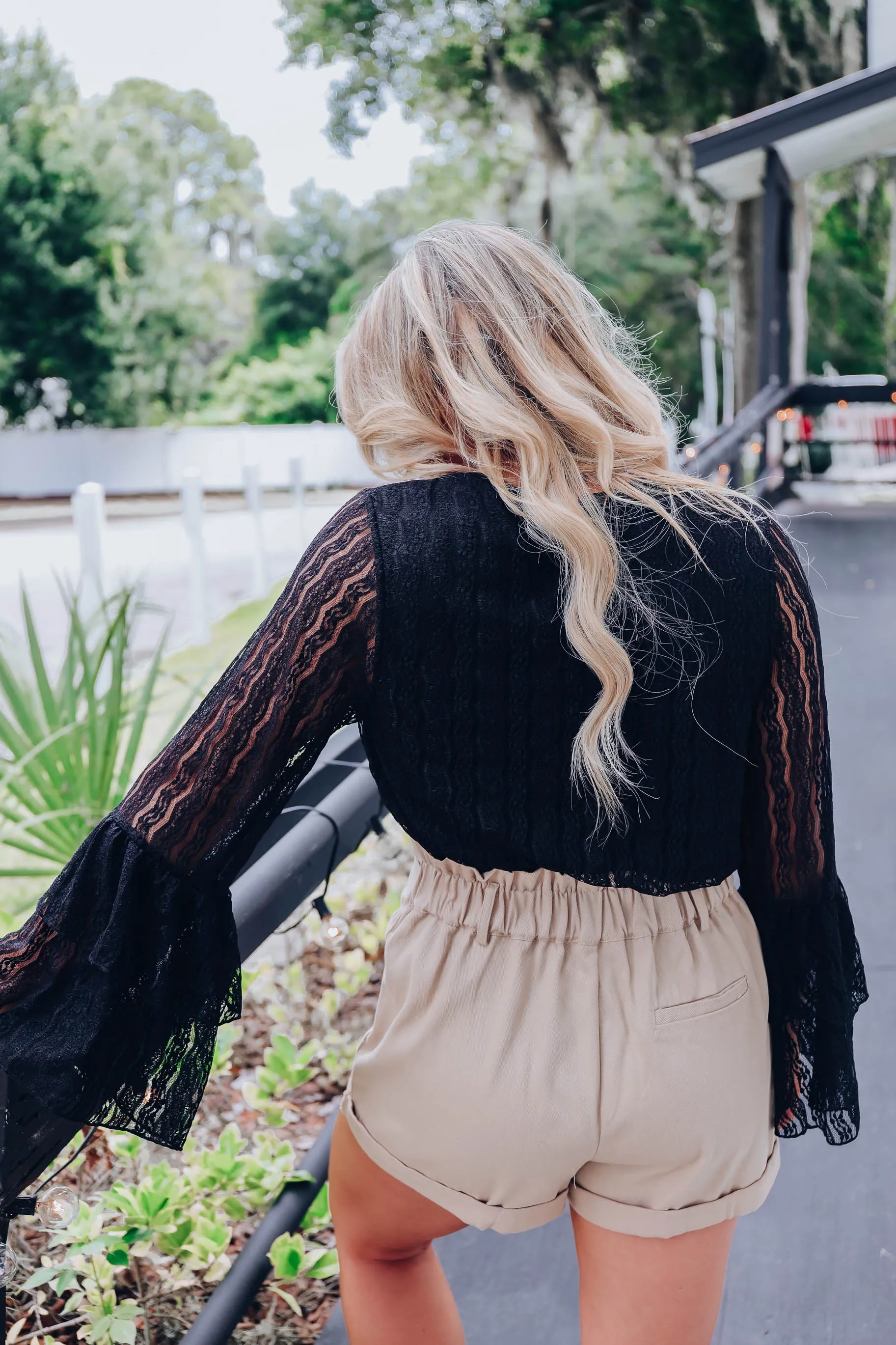 Mademoiselle Lace Bodysuit - Black
