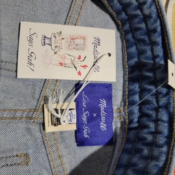 Madewell Madewell x Lisa Says Gah! The Denim Emmett Short: Patch Pocket Edition