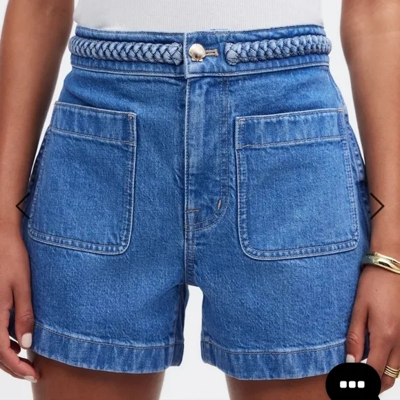 Madewell Madewell x Lisa Says Gah! The Denim Emmett Short: Patch Pocket Edition