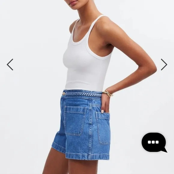 Madewell Madewell x Lisa Says Gah! The Denim Emmett Short: Patch Pocket Edition