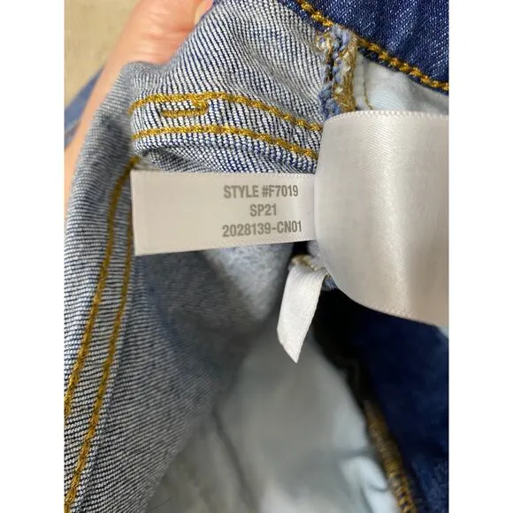 Madewell NWT High-Rise Denim Shorts in Glenoaks Wash Cutoff Edition
