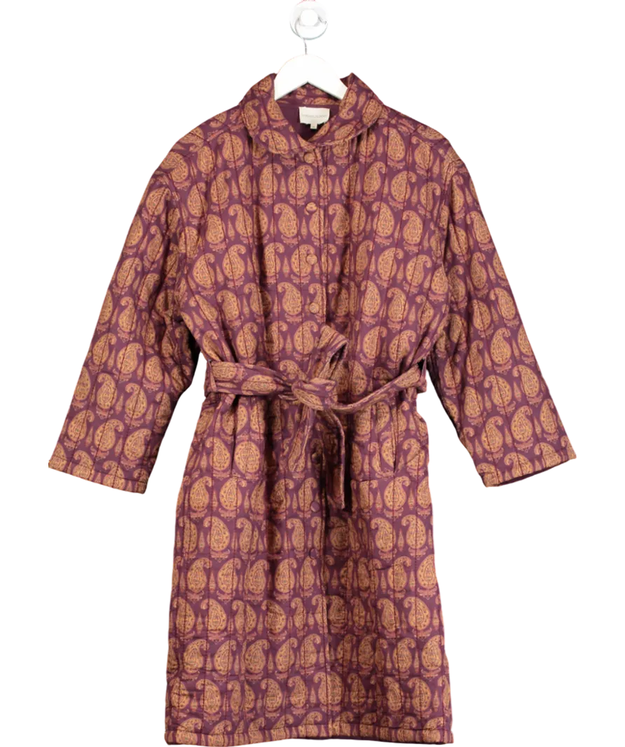 Maria de la Orden Purple Cambronne Coat UK S