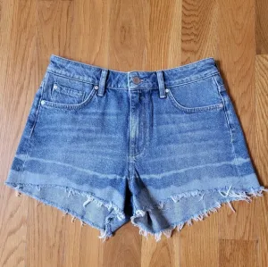 Mavi Raw Hem Vintage Style Denim shorts sz 27 NWOT