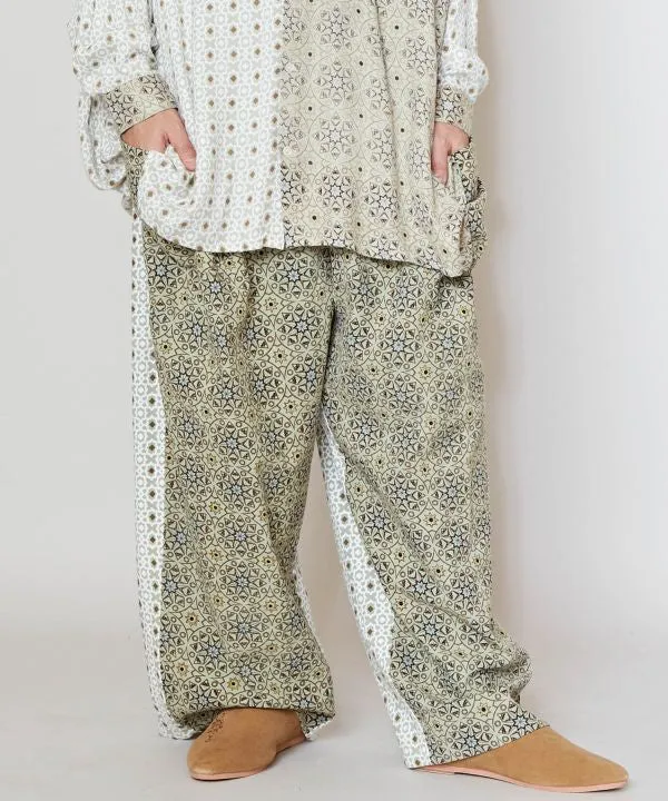 Men's Geometric Print Pants