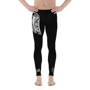 Men's Tribal Hammerhead Leggings Design by Leo Pugram