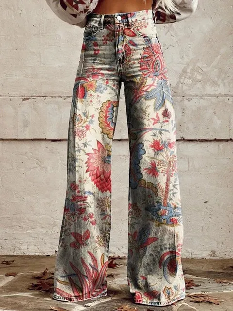 Mia | Boho Wide-Leg Pants