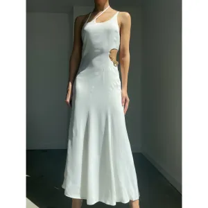 MORENA CUTOUT MIDI DRESS