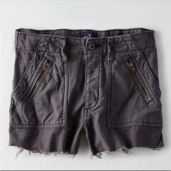 New American Eagle Women’s Vintage Hi-Rise Festival Shorts - 14