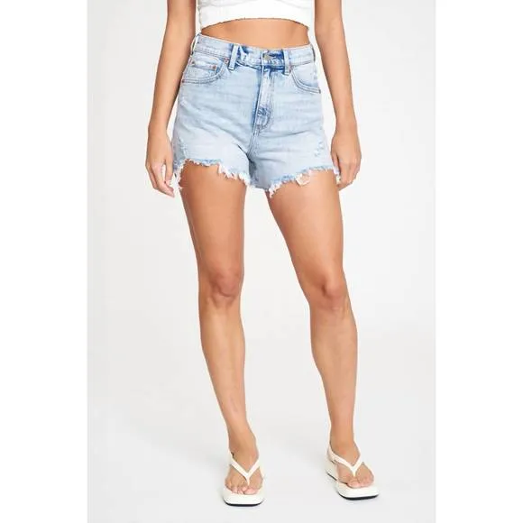 NEW DAZE knockout high rise short in sun kissed vintage