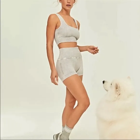 NEW Free People Good Karma Bra &amp; Shorts Set