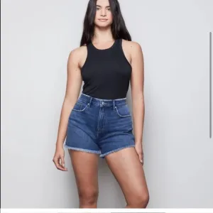 NEW • Good American • Good Vintage Jean Denim Cut Off Shorts Blue418 Womens 24