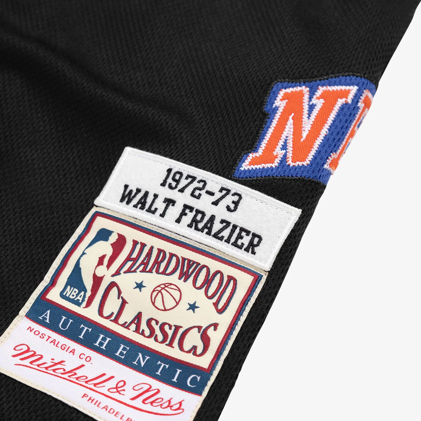New York Knicks Vintage Jersey Shorts - Faded Black