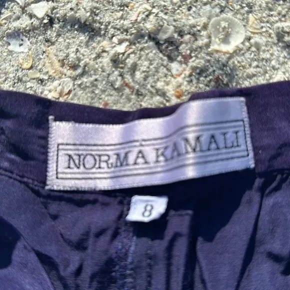Norma Kamali vintage 1980s Purple shorts.  Very small