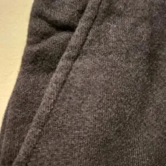 n:PHILANTHROPY distressed sweat shorts with raw hem and back pocket black NWT