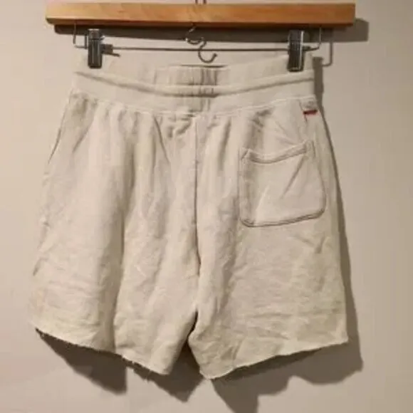 n:PHILANTHROPY distressed sweat shorts with raw hem and back pocket NWT size S