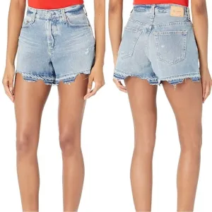 NWT AG-ed Adriano Goldshmied Alexxis High Rise Wedgie Shorts