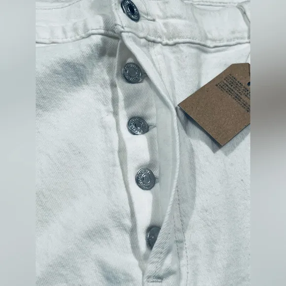 NWT Levi’s Women’s Plus Size 501 Original High Rise Distressed Jean Shorts