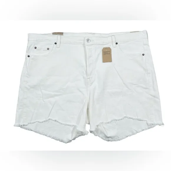 NWT Levi’s Women’s Plus Size 501 Original High Rise Distressed Jean Shorts